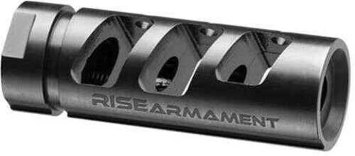 Rise Armament Ra701308Black AR10 Compensator 308/7.62 Nato 5/8X24 tpi 416 Stainless Steel Black Nitride
